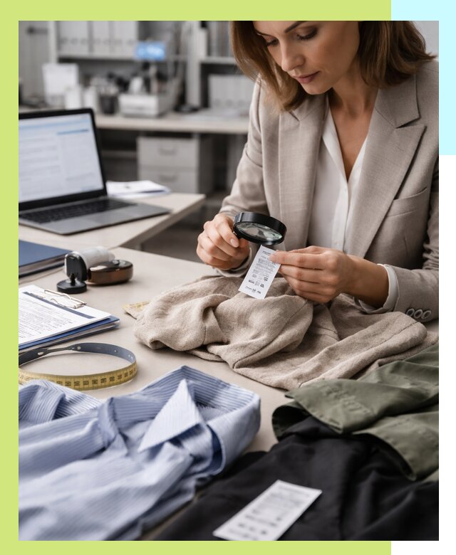 Сертификация одежды и текстиля в Куйбышеве, быстрая экспертиза