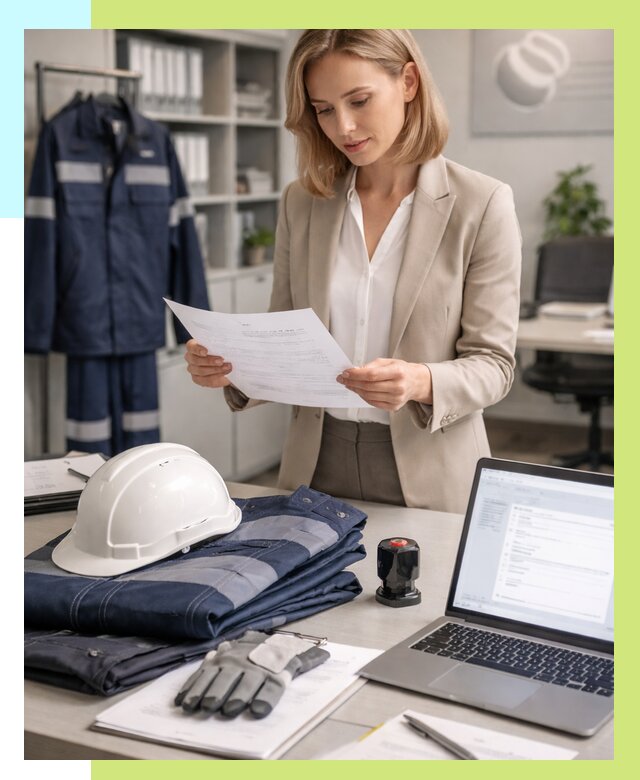 Сертификация спецодежды в Куйбышеве от 7258 р. | Алешин-Кбш