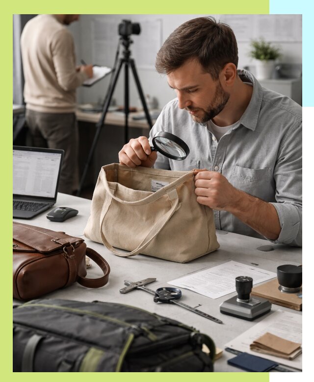 Сертификация сумок в Куйбышеве, оформление и получение сертификатов