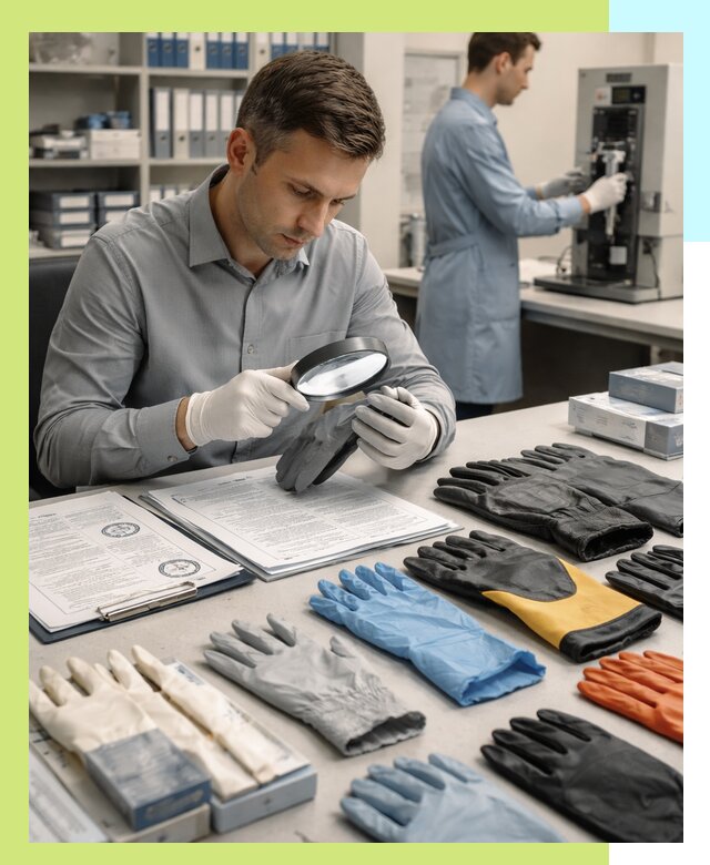 Сертификация перчаток и средств защиты продукции в Куйбышеве