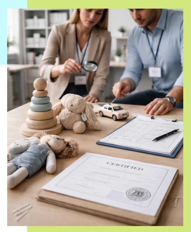 Сертификация игрушек в Куйбышеве от 12443 р. | Алешин-Кбш