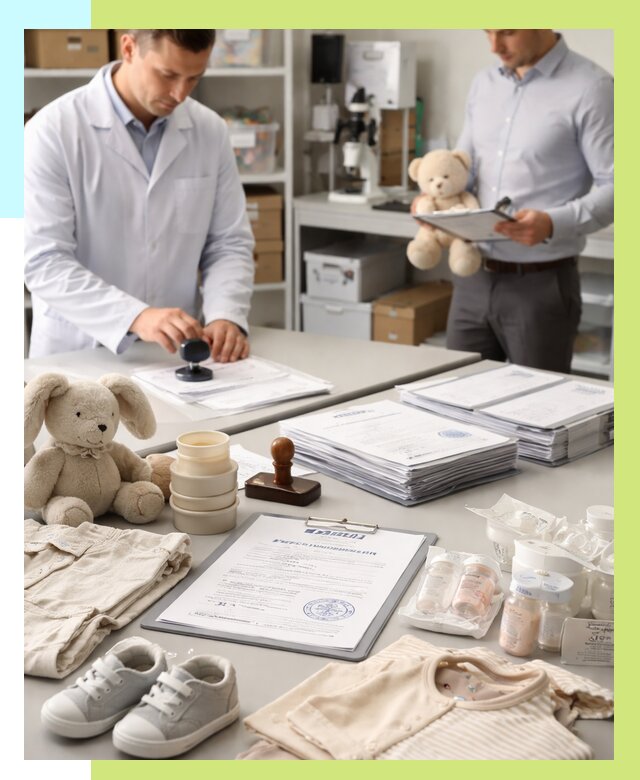 Сертификация детских товаров в Куйбышеве от 15554 р. | Алешин-Кбш