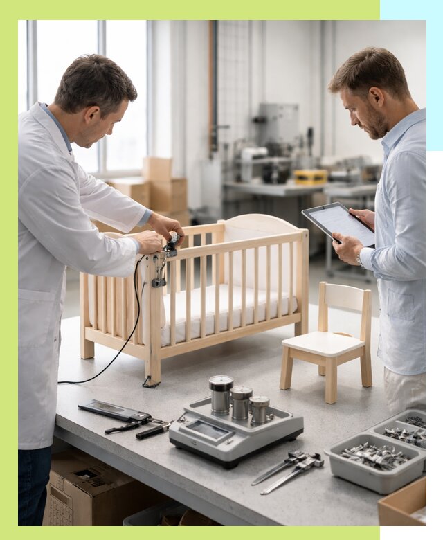 Сертификация детской мебели и проверка безопасности в Куйбышеве