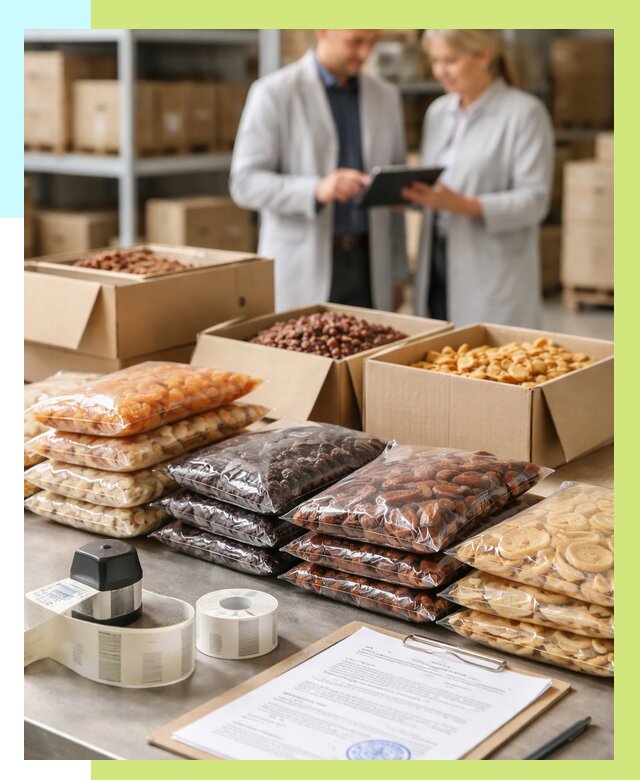 Сертификация сухофруктов в Куйбышеве от 12443 р. | Алешин-Кбш под ключ