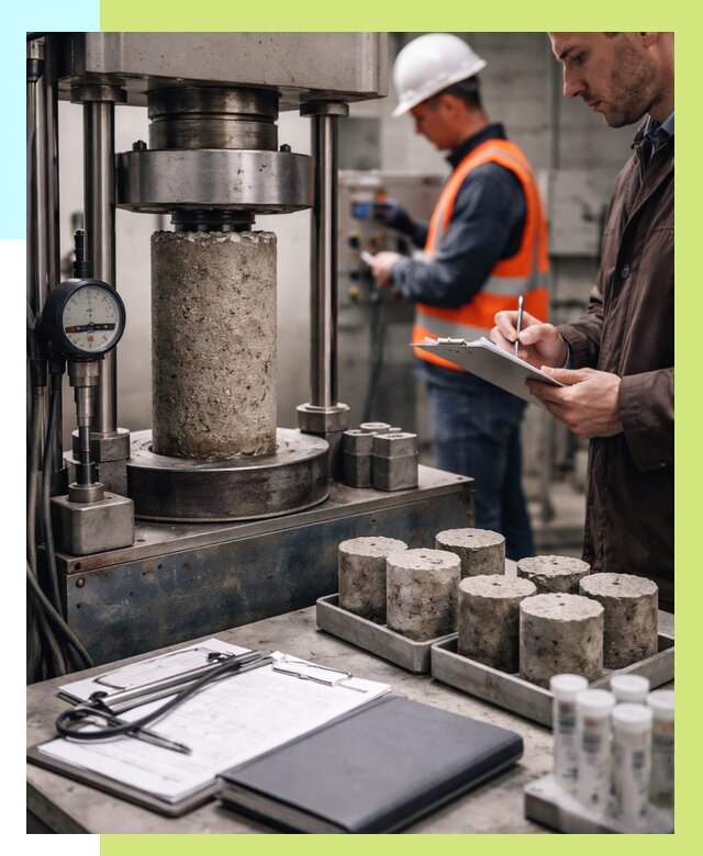 Сертификация бетона в Куйбышеве от 31107 р. сертификат | Алешин-Кбш