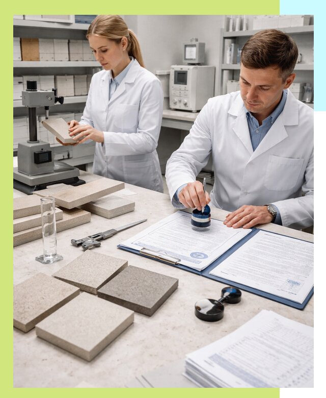 Сертификация плитки и керамики в Куйбышеве с документами