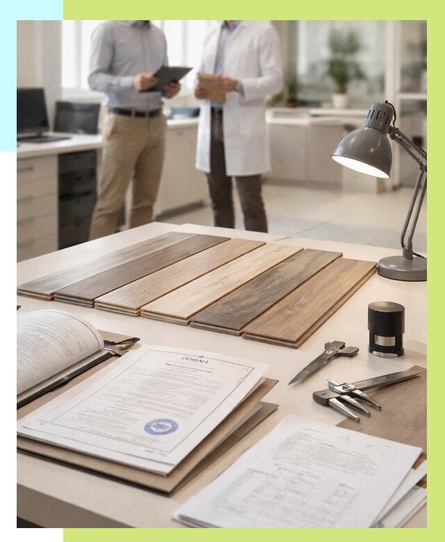 Сертификация ламината в Куйбышеве от 18664 р. под ключ | Алешин-Кбш