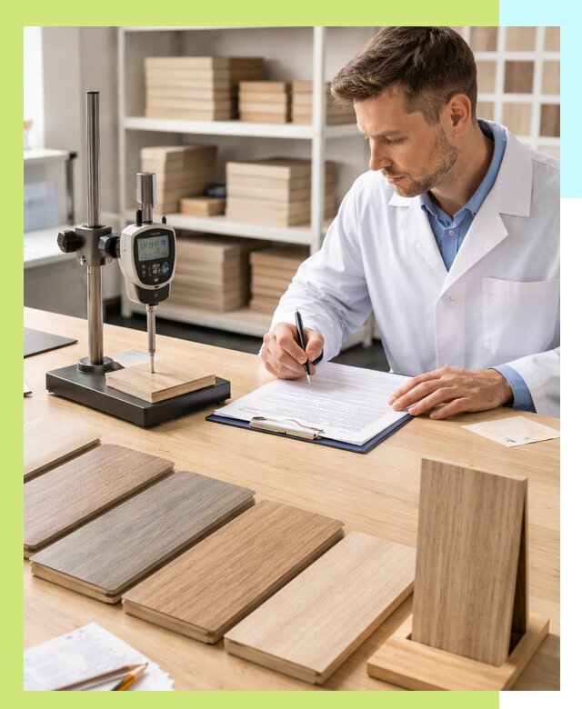 Сертификация ламината с испытаниями и оформлением документов в Куйбышеве
