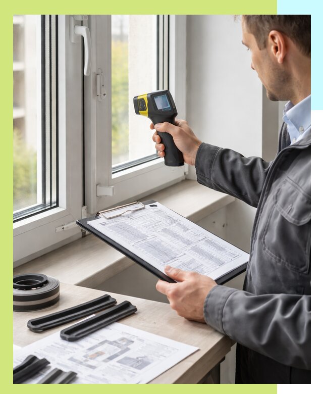 Сертификация окон в Куйбышеве: испытания, сертификаты, декларации