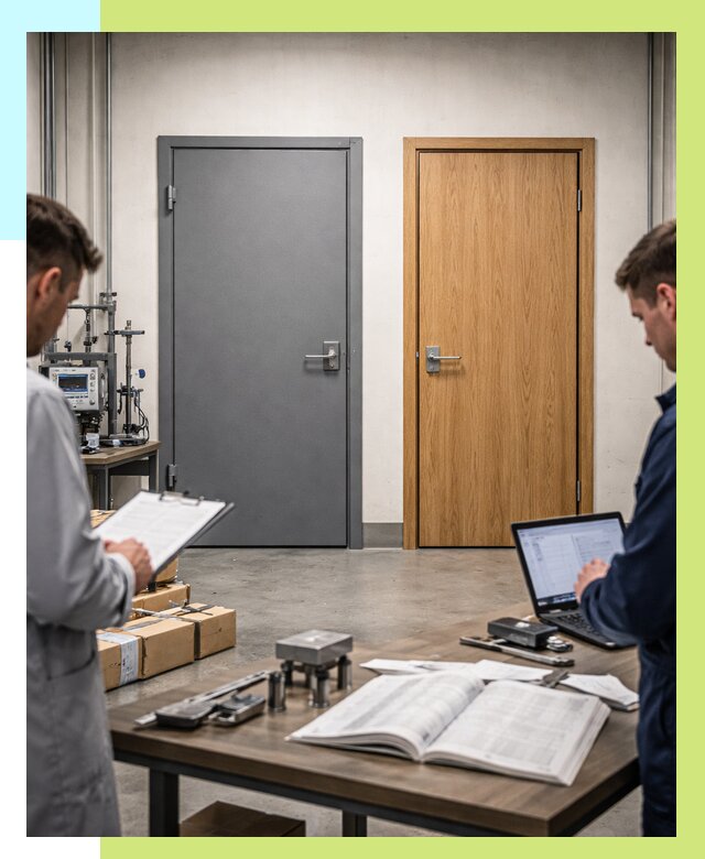 Сертификация дверей в Куйбышеве от 8295 р. под ключ | Алешин-Кбш