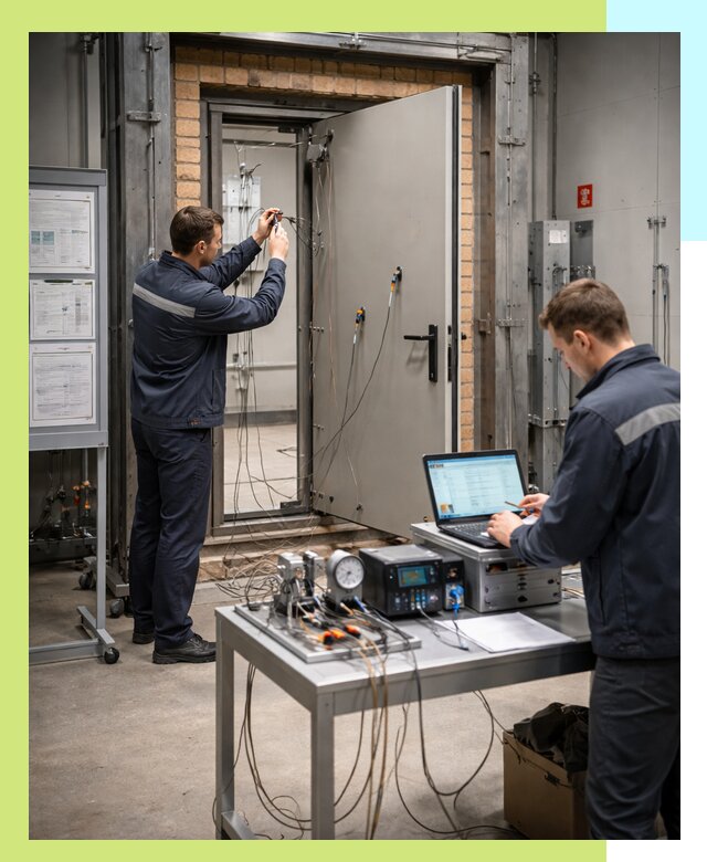 Сертификация противопожарных дверей в Куйбышеве по ГОСТ и ТР