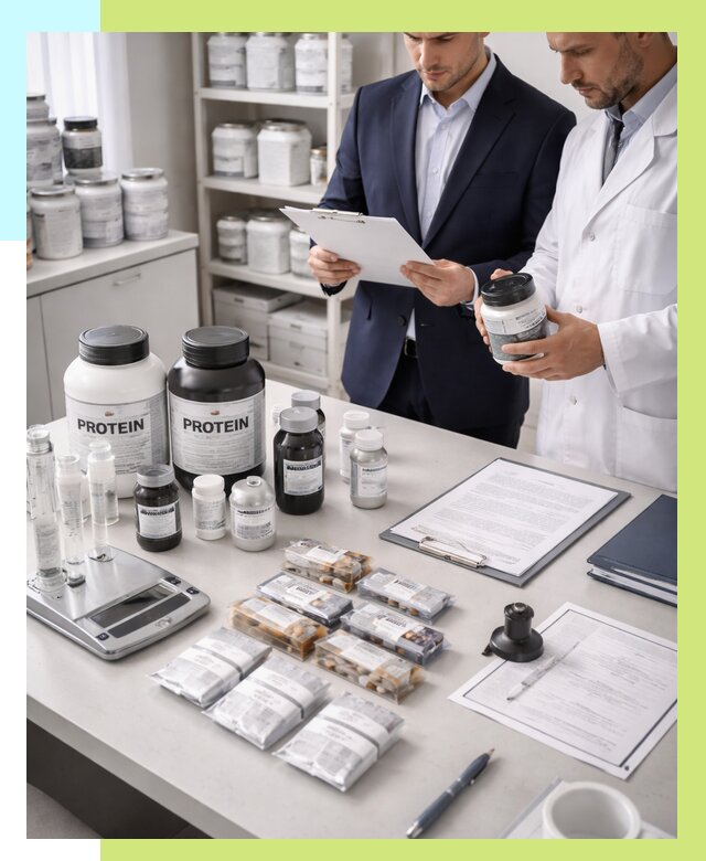 Сертификация спортивного питания в Куйбышеве от 15554 р., Алешин-Кбш