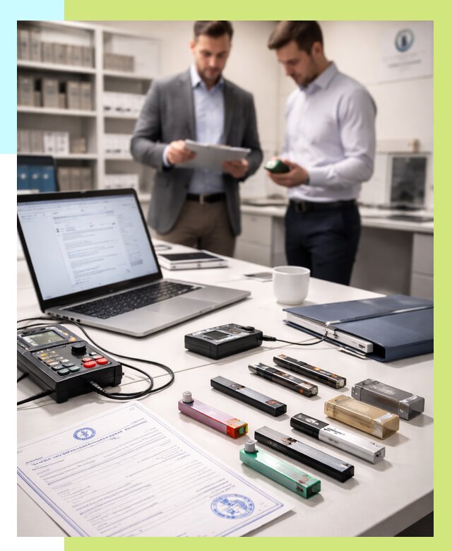 Сертификация электронных сигарет в Куйбышеве от 20738 р. | Алешин-Кбш