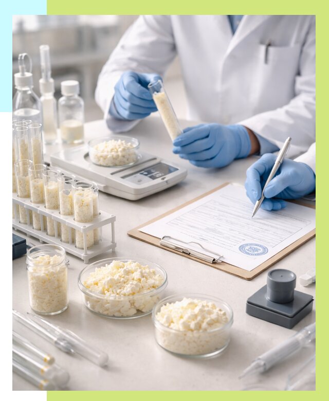 Сертификация творога в Куйбышеве от 12443 р. под ключ | Алешин-Кбш