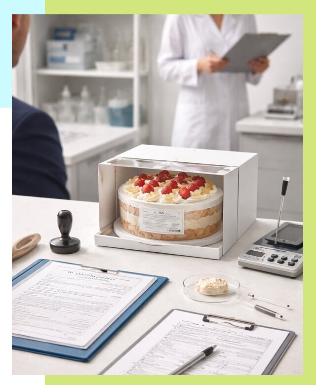 Сертификация тортов в Куйбышеве от 9332 р. заказать | Алешин-Кбш