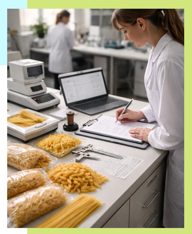 Сертификация макаронных изделий в Куйбышеве от 15554 р. | Алешин-Кбш