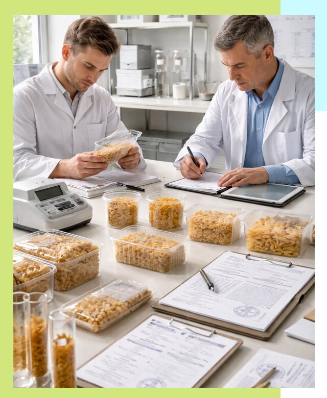 Сертификация макаронных изделий и технологической документации в Куйбышеве