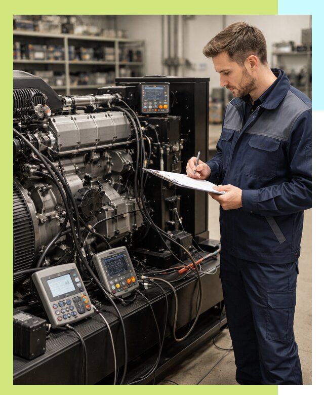 Сертификация дизельных генераторов и их оборудования в Куйбышеве