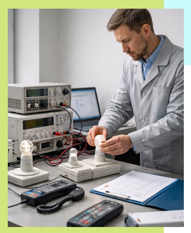 Сертификация ламп и светильников в Куйбышеве по нормативам