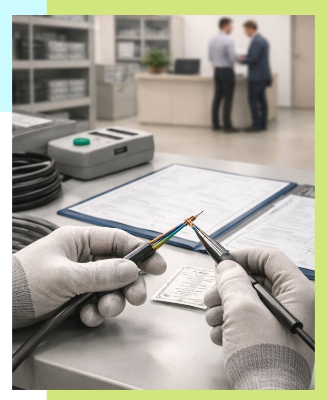 Сертификация провода в Куйбышеве от 18664 р. в Алешин-Кбш