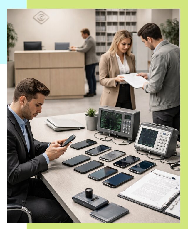 Сертификация телефонов в Куйбышеве от 25923 р. под ключ | Алешин-Кбш