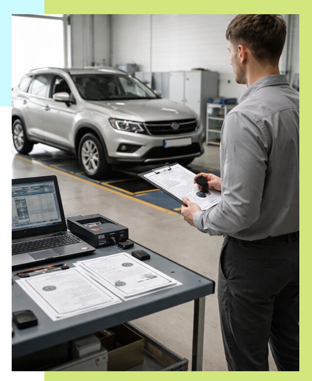 Сертификация транспортных средств в Куйбышеве от 12443 р. | Алешин-Кбш