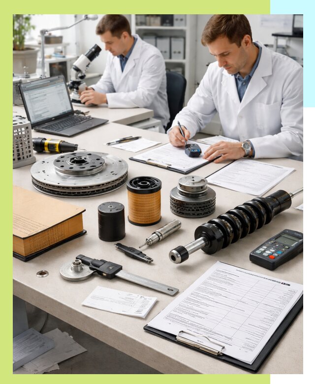 Сертификация автозапчастей и комплектующих в Куйбышеве по ГОСТ