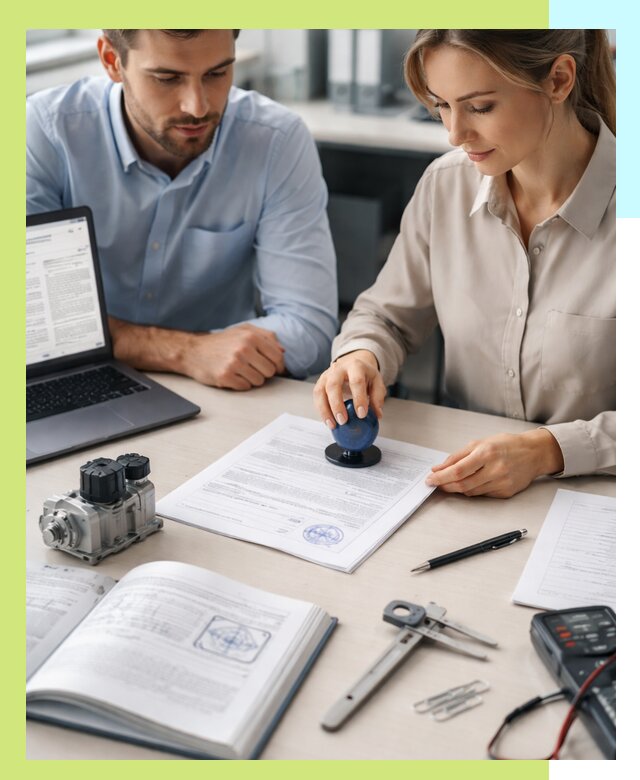 Выдача паспорта изделия и техническая экспертиза продукции в Куйбышеве