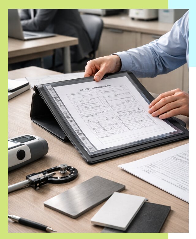 Оформление паспорта материала для продукции в Куйбышеве