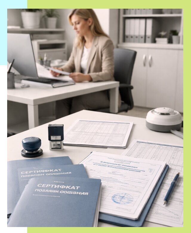 Сертификаты пожарной безопасности в Куйбышеве от 15554 р. | Алешин-Кбш