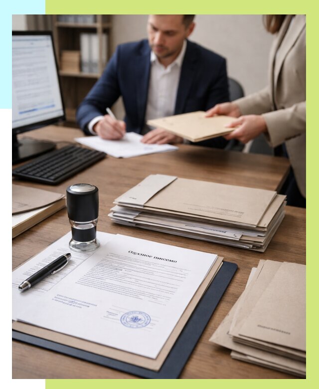 Отказное письмо для таможни в Куйбышеве от 3111 р, Алешин-Кбш