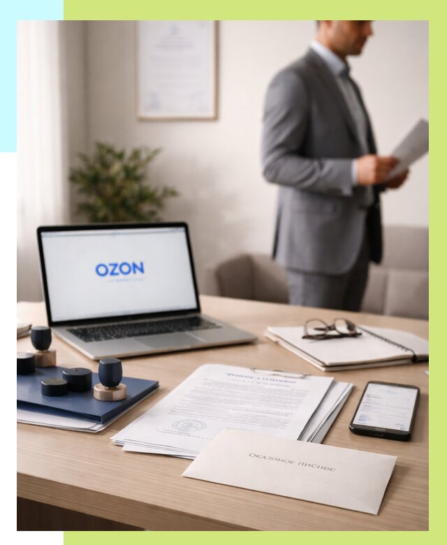 Отказное письмо для Ozon в Куйбышеве от 3629 р. | Алешин-Кбш