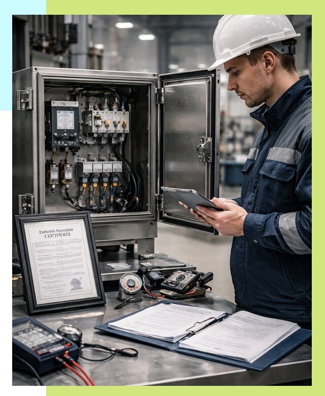 Сертификат взрывозащиты в Куйбышеве от 46661 р. | Алешин-Кбш