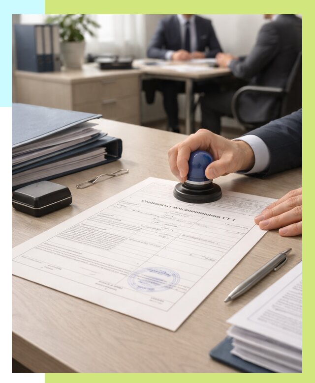 Сертификат происхождения СТ 1 в Куйбышеве от 4666 р. | Алешин-Кбш