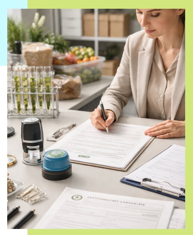 Фитосанитарный сертификат оформить в Куйбышеве от 4666 р. | Алешин-Кбш