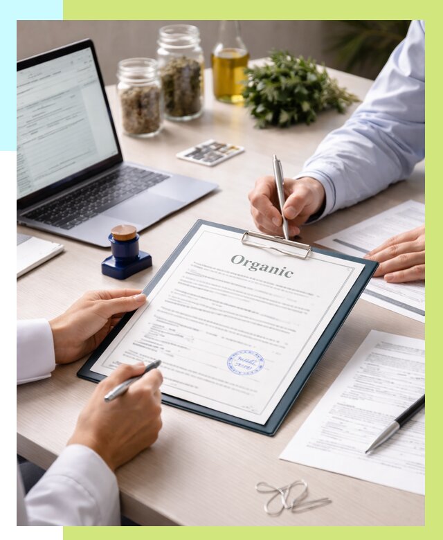 Оформление сертификат органик в Куйбышеве от 31107 р. | Алешин-Кбш
