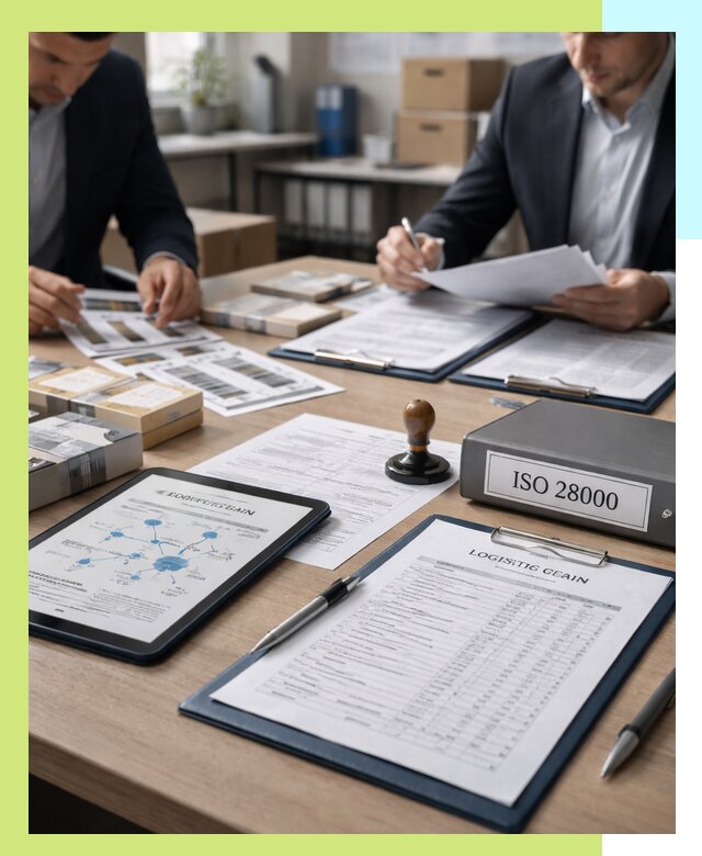 Получение сертификата ISO 28000 по безопасности цепи поставок в Куйбышеве