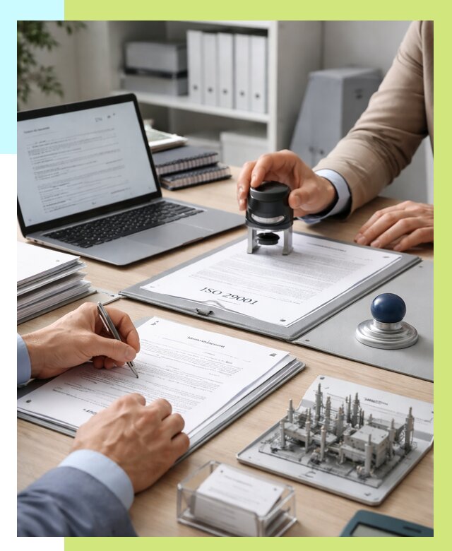 Сертификат ISO 29001 в Куйбышеве под ключ от 77768 р. | Алешин-Кбш