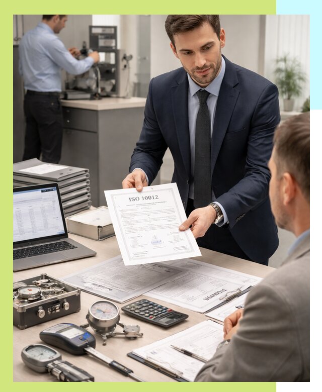 Выдача сертификата ISO 10012 по требованиям метрологии в Куйбышеве