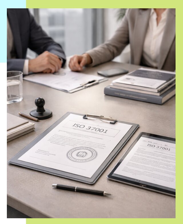 Сертификат ISO 37001 в Куйбышеве оформить от 124428 р. Алешин-Кбш