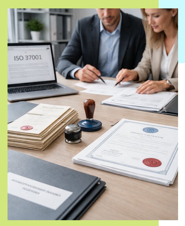 Получение сертификата ISO 37001 по системе борьбы с коррупцией в Куйбышеве
